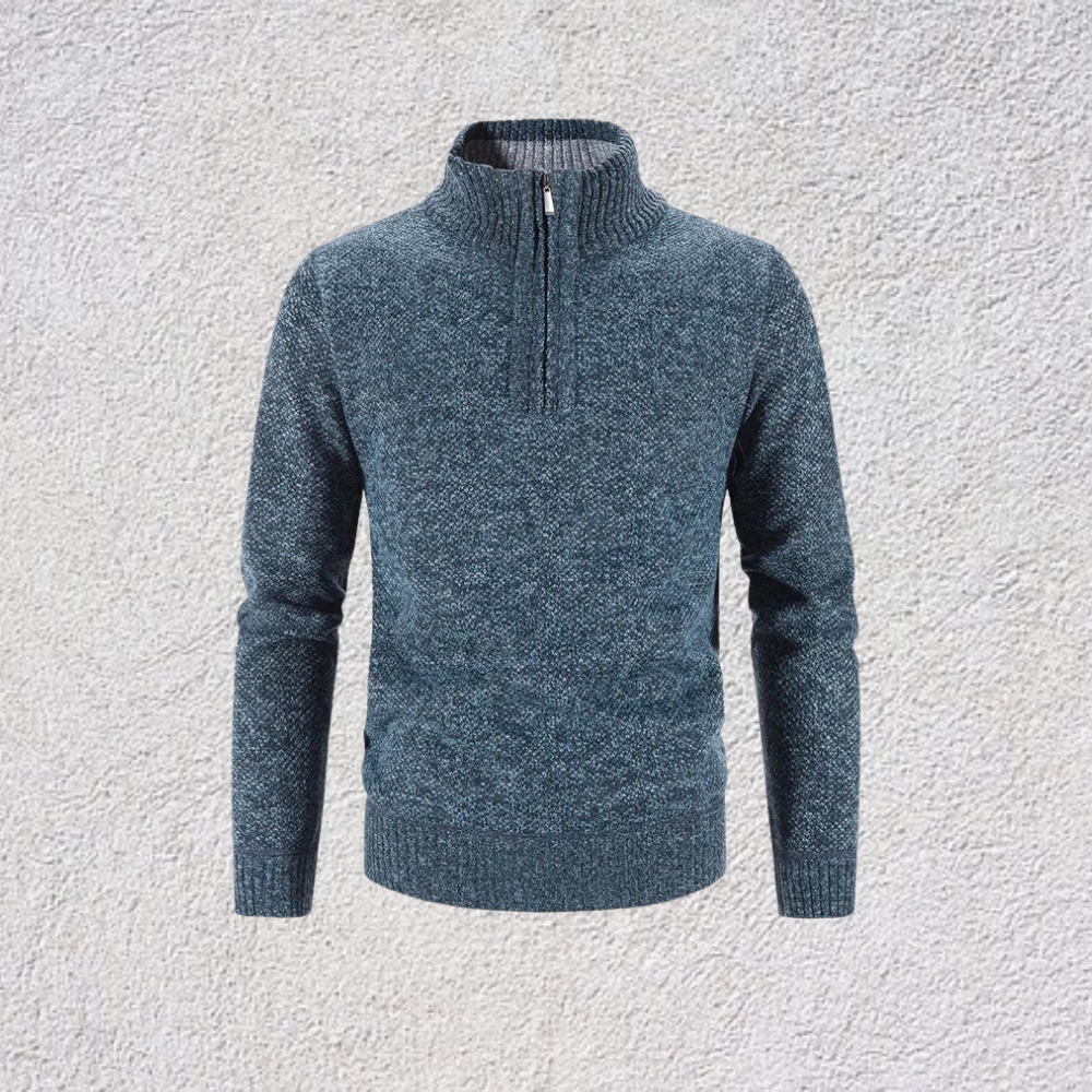 Raphael™ | Warmer Pullover mit Reißverschluss