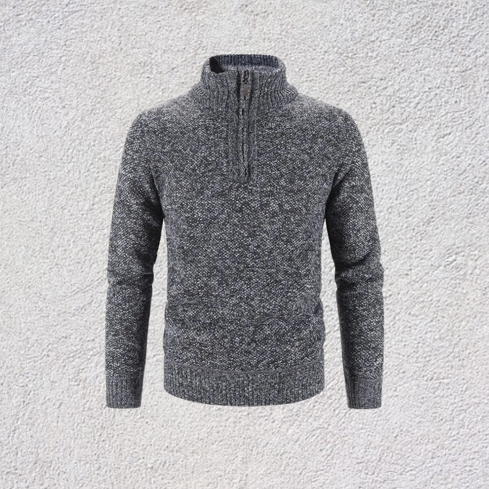 Raphael™ | Warmer Pullover mit Reißverschluss