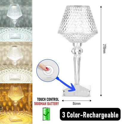 Molly™ – Crystal Touch Tischlampe