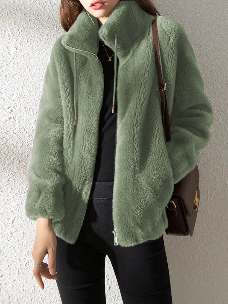 Lizzy™ | Gepolsterte Fleece Strickjacke