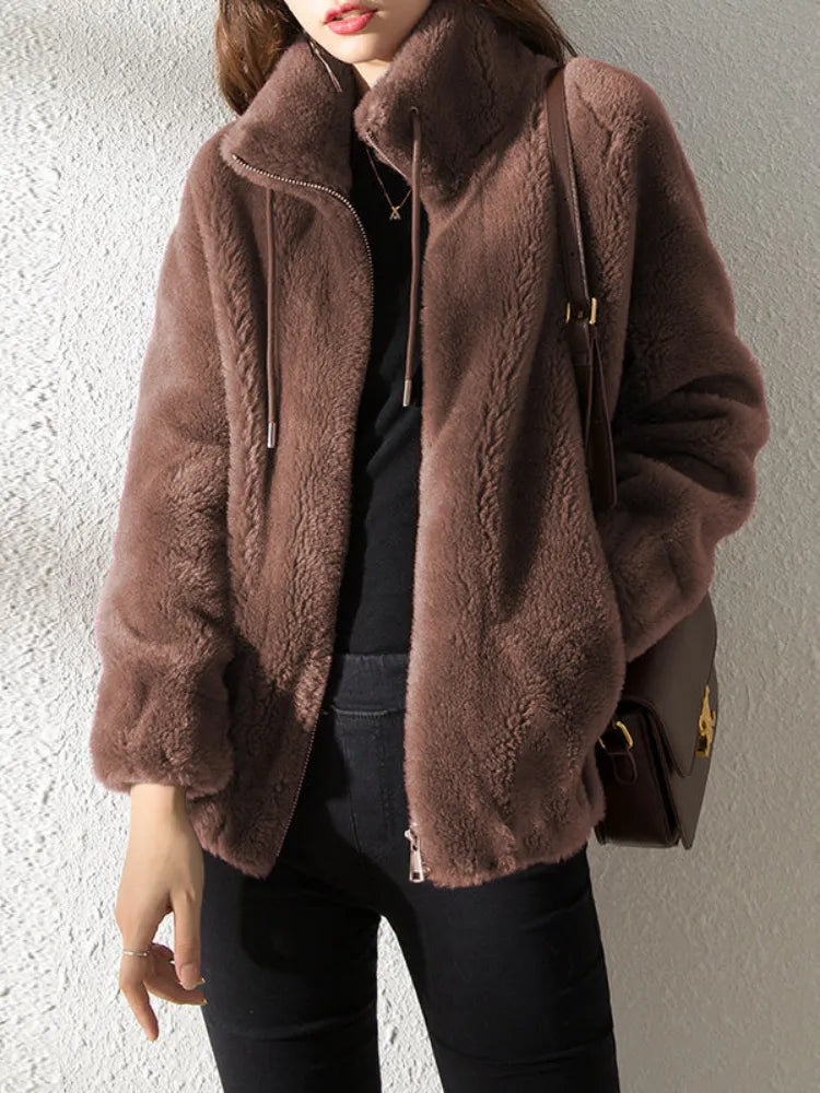 Lizzy™ | Gepolsterte Fleece Strickjacke