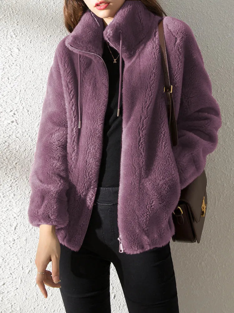 Lizzy™ | Gepolsterte Fleece Strickjacke