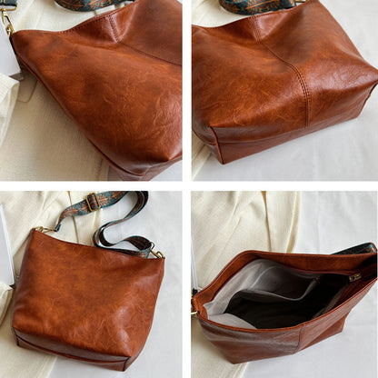 Lina™- Vintage-Ledertasche