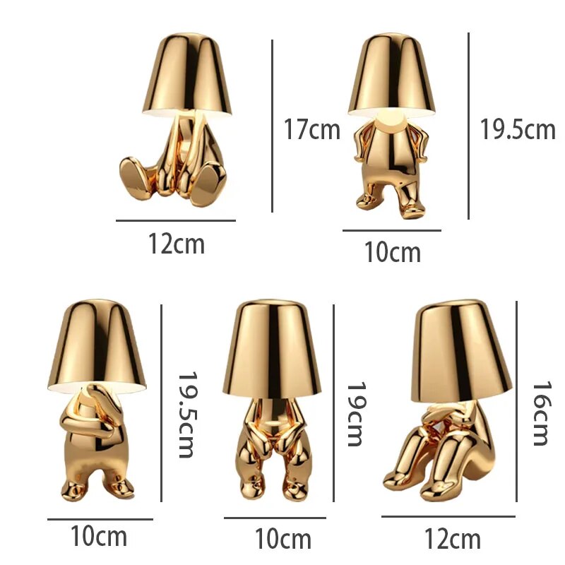 LittleGlow™- Verzaubernde Goldene Lampenfreunde