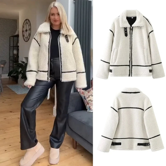 Ella™ – Luxuriöse Jacke aus Lammwolle