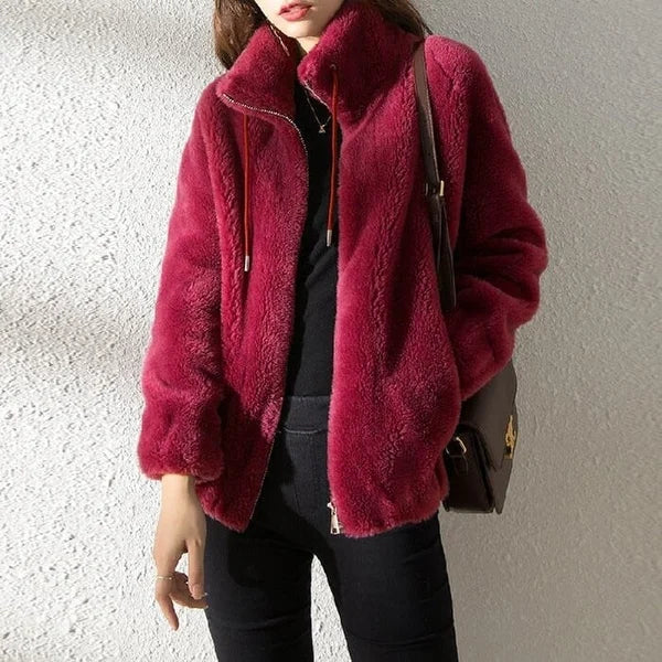 Lizzy™ | Gepolsterte Fleece Strickjacke