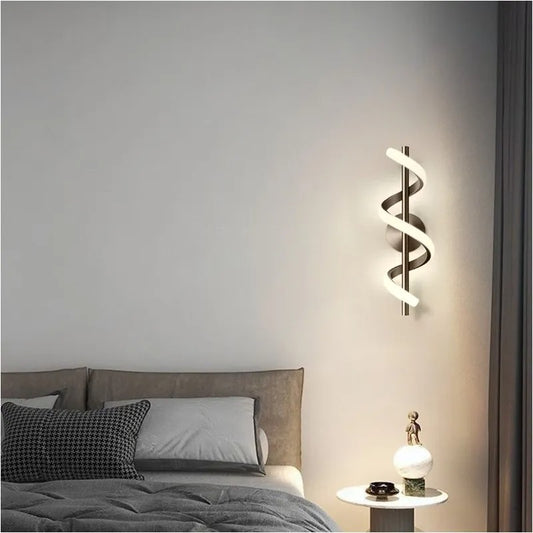 NordicSpiral™   - Minimalistische LED-Wandlampe