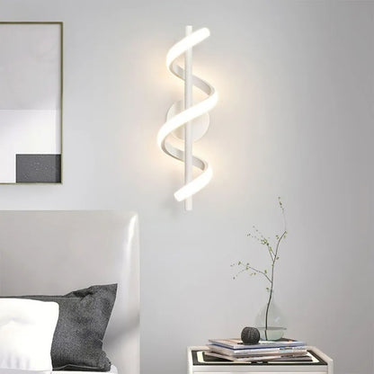 NordicSpiral™   - Minimalistische LED-Wandlampe