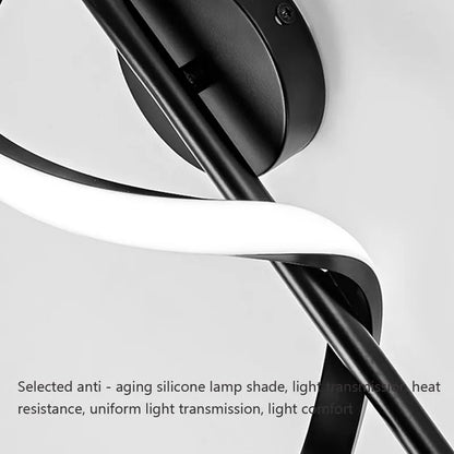 NordicSpiral™   - Minimalistische LED-Wandlampe