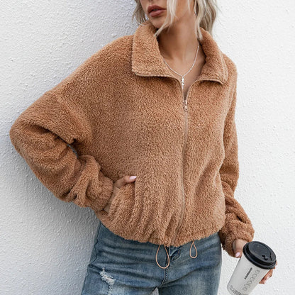 Ximena™ – Kuscheliger Kunstpelzpullover