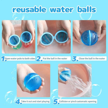 EcoSplash™ - Wiederverwendbare magnetische Wasserballons